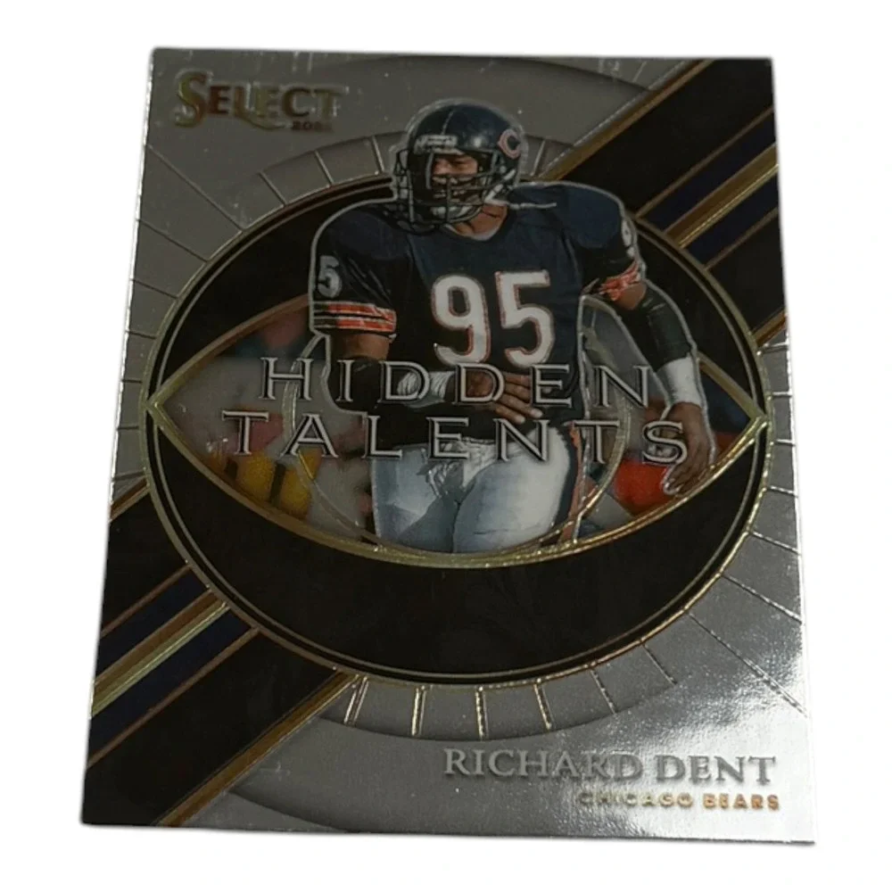 2021 Panini Select Richard Dent Hidden Talents Silver Prizm HT-16 Chicago Bears